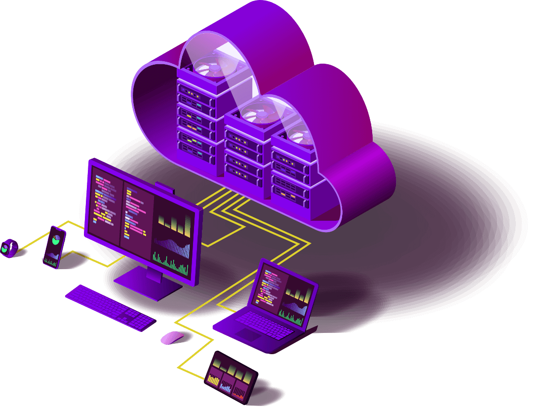 Cloud Services Illustration